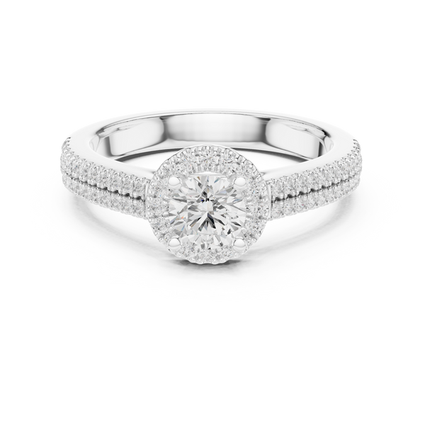 Quiet Time Lab grown diamond Rings design
