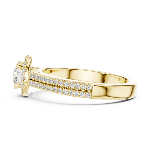 Quiet Time Lab grown diamond Rings design