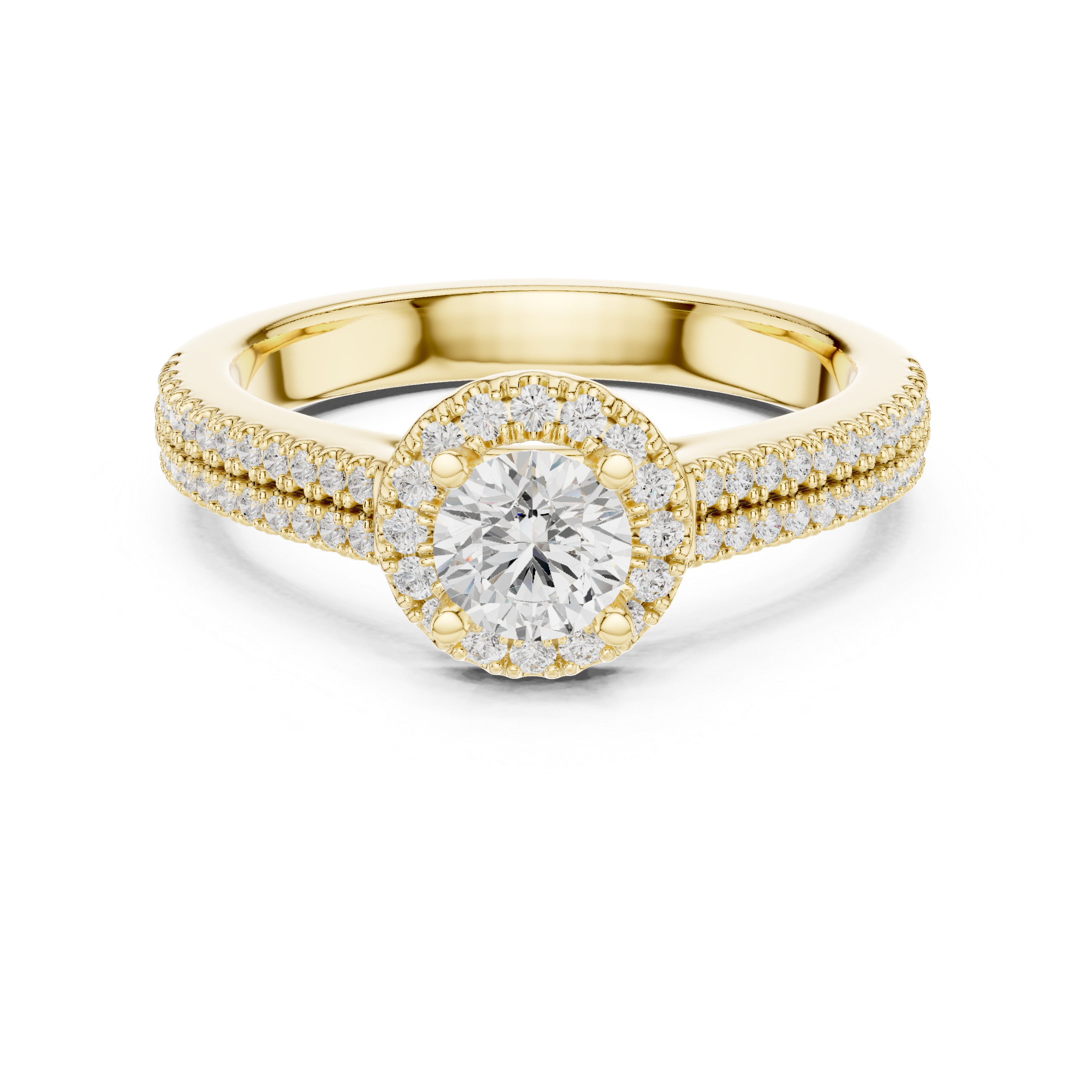 Quiet Time Lab grown diamond Rings design