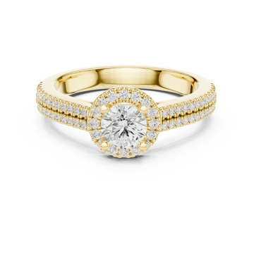 Quiet Time Lab grown diamond Rings design