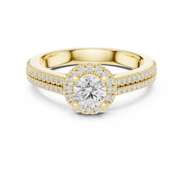 Quiet Time Lab grown diamond Rings design