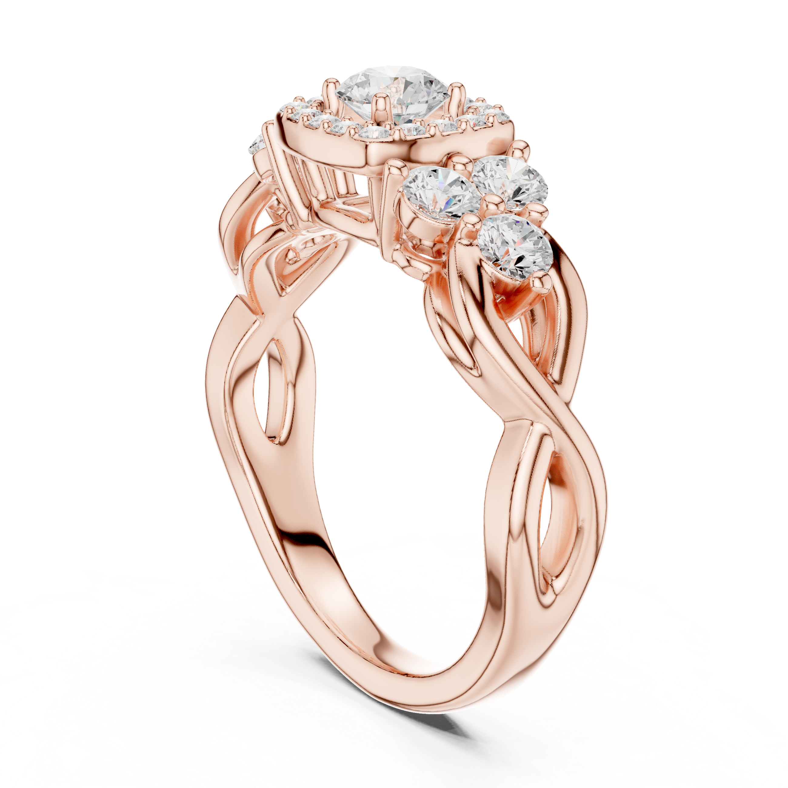 Clear Sky Lab grown diamond Rings design