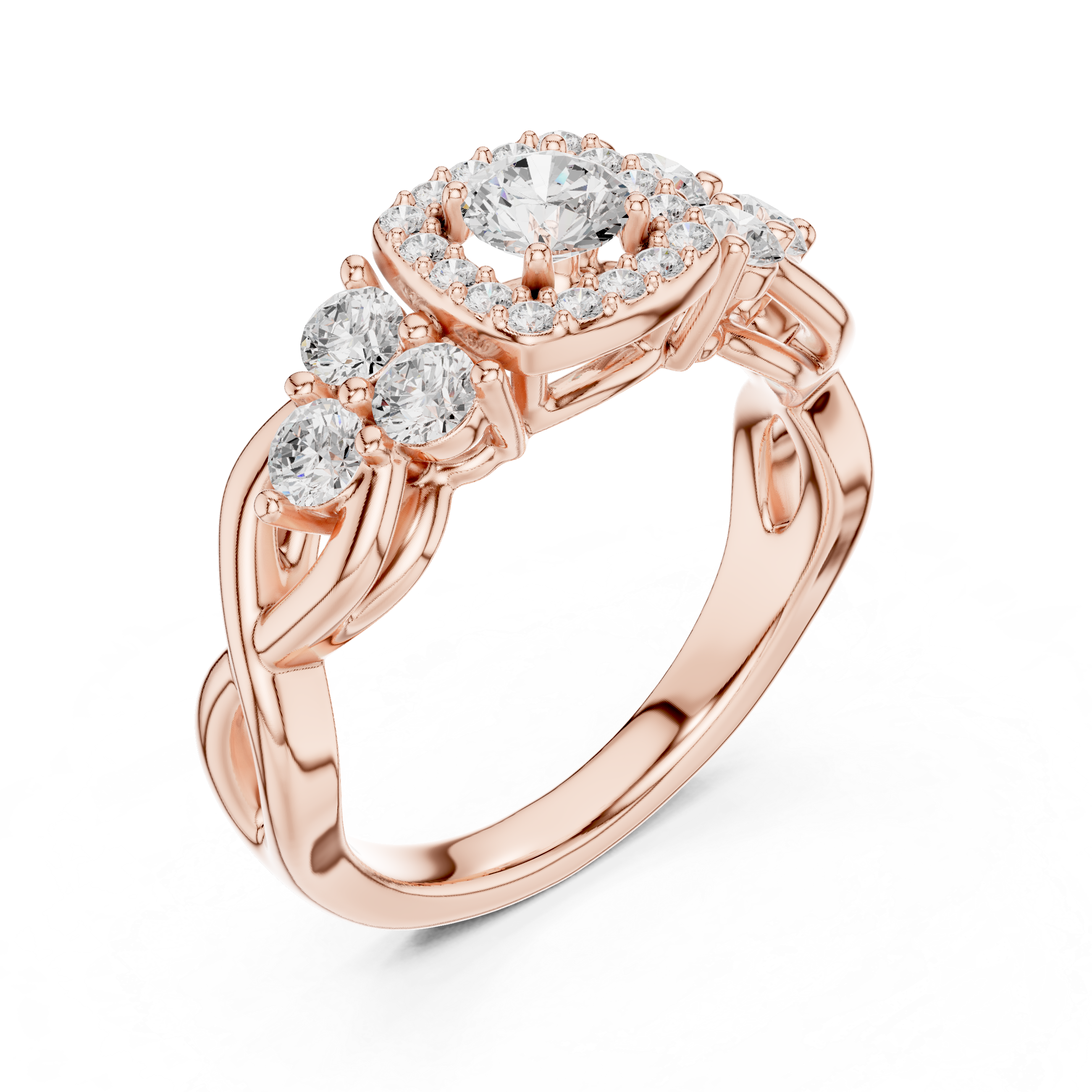 Clear Sky Lab grown diamond Rings design