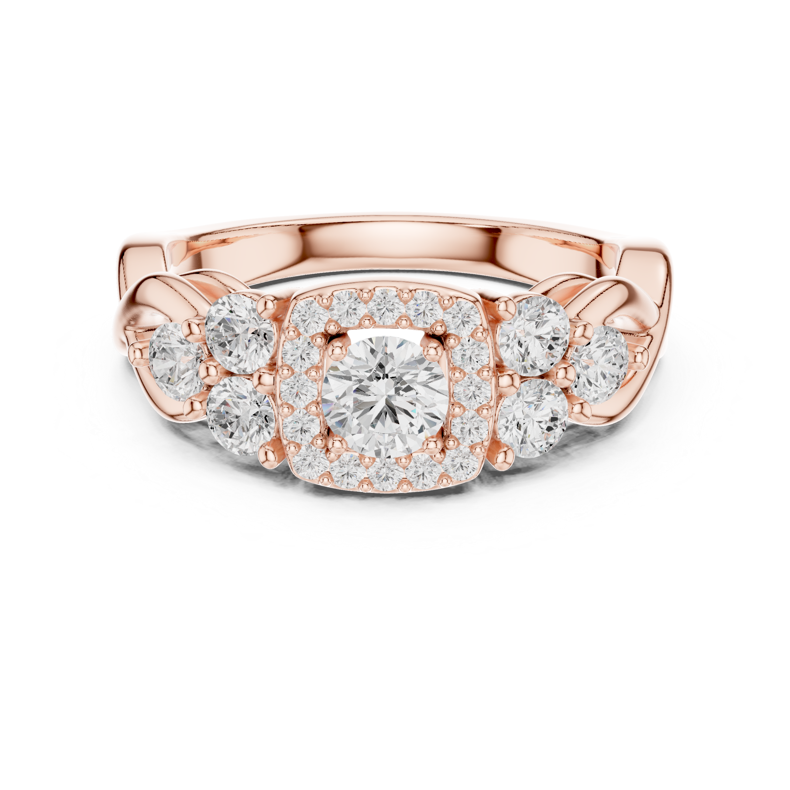 Clear Sky Lab grown diamond Rings design