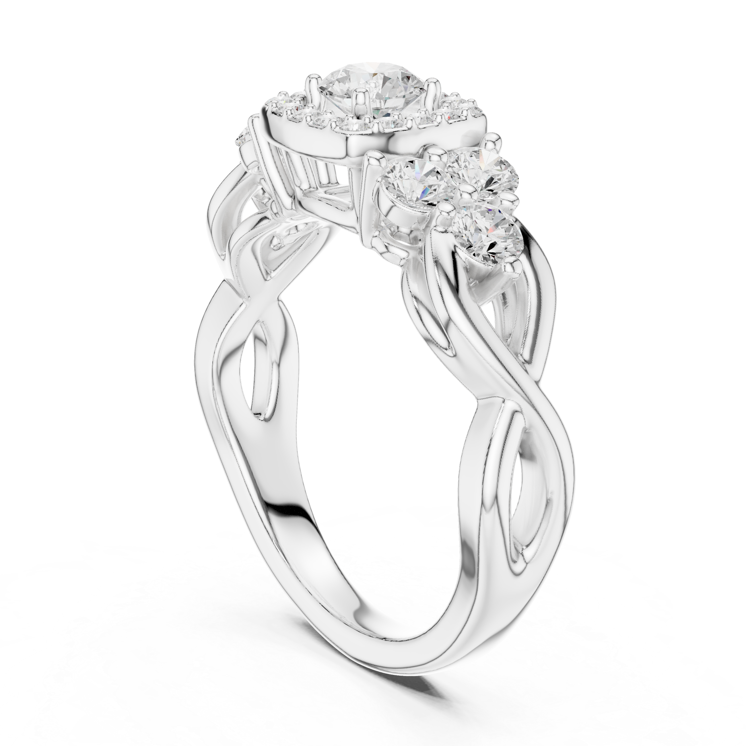 Clear Sky Lab grown diamond Rings design