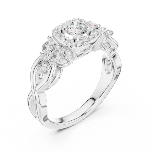 Clear Sky Lab grown diamond Rings design