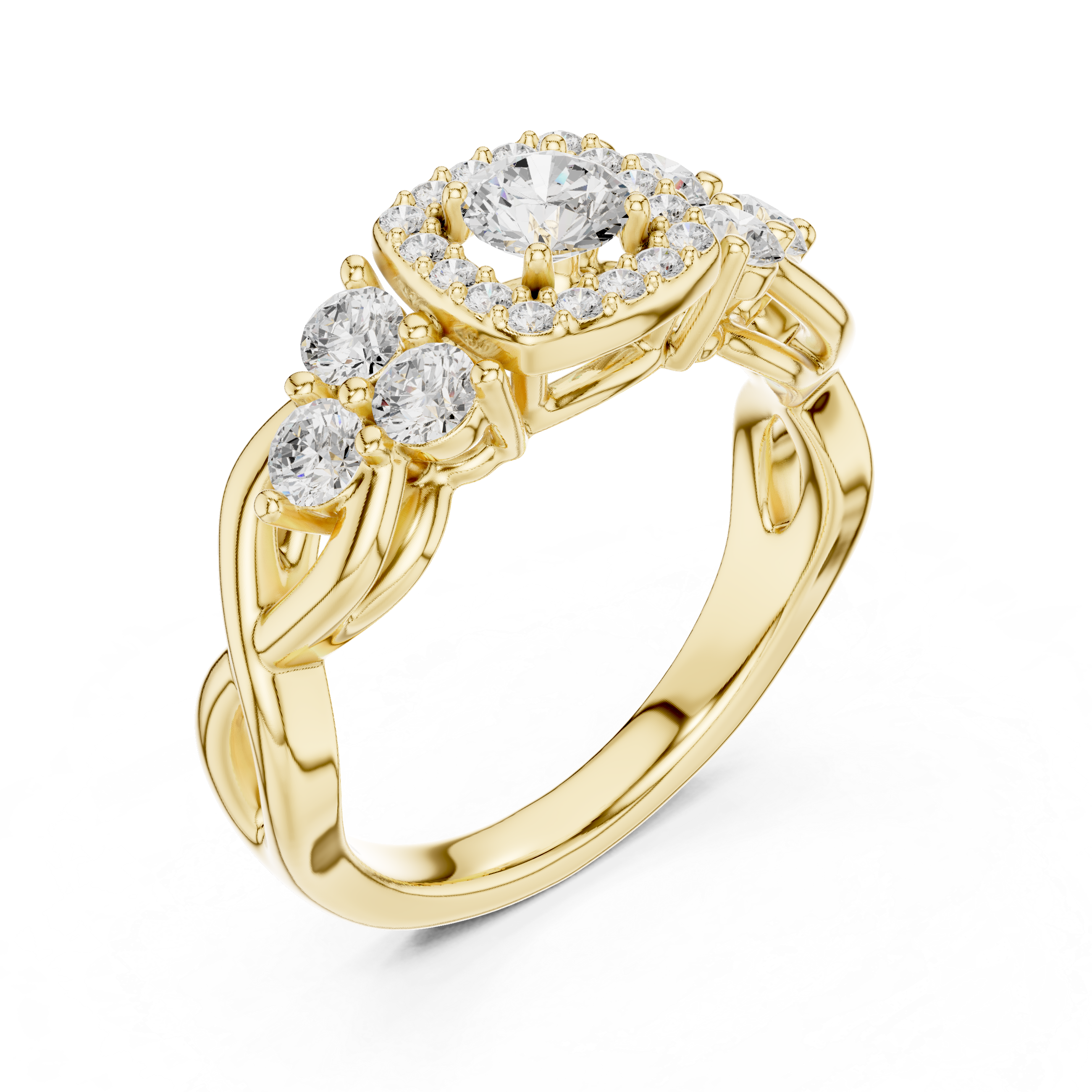 Clear Sky Lab grown diamond Rings design