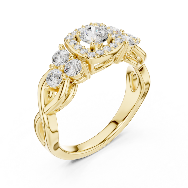Clear Sky Lab grown diamond Rings design