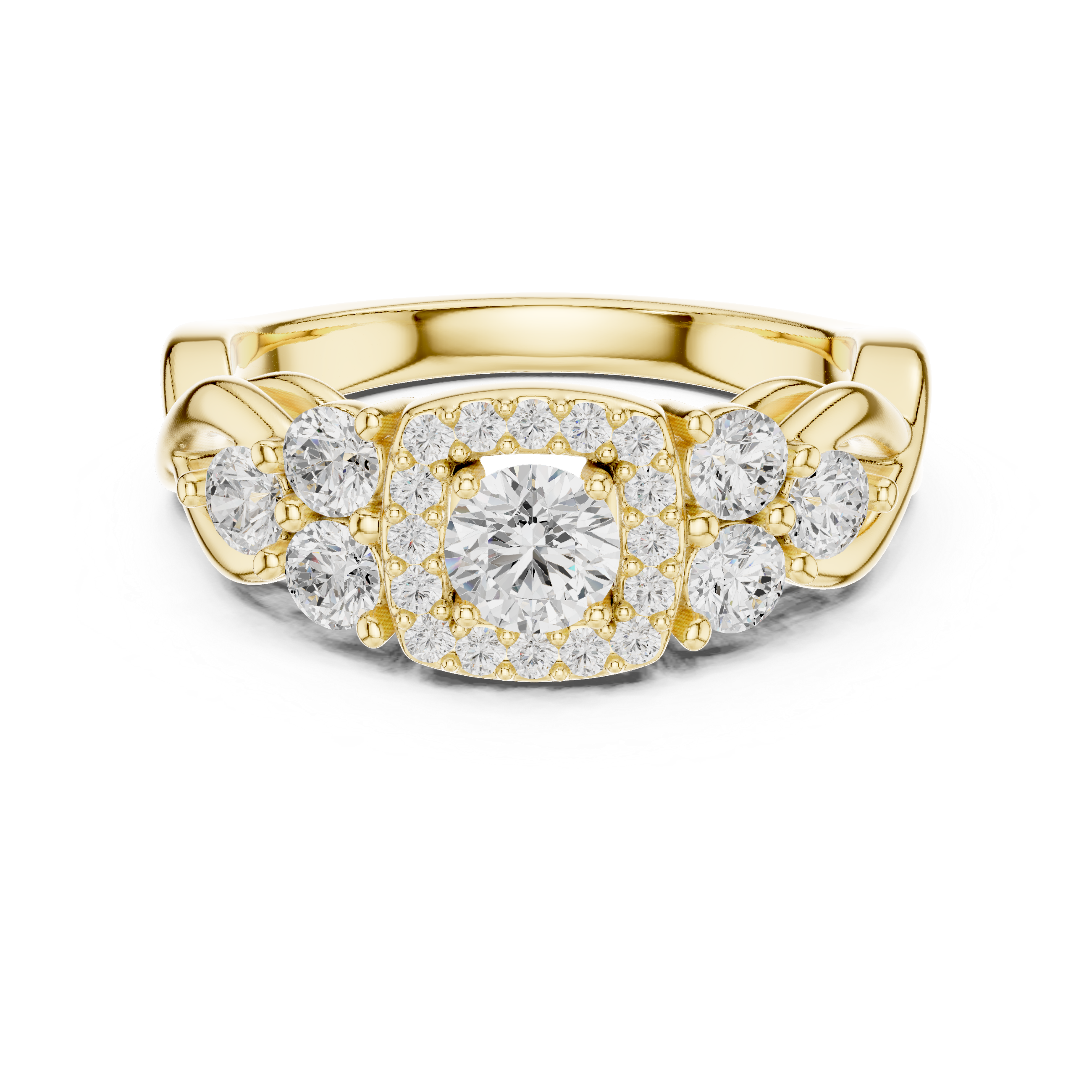 Clear Sky Lab grown diamond Rings design