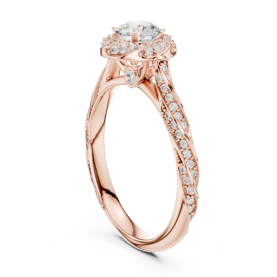 Wild Rose Lab grown diamond Rings design