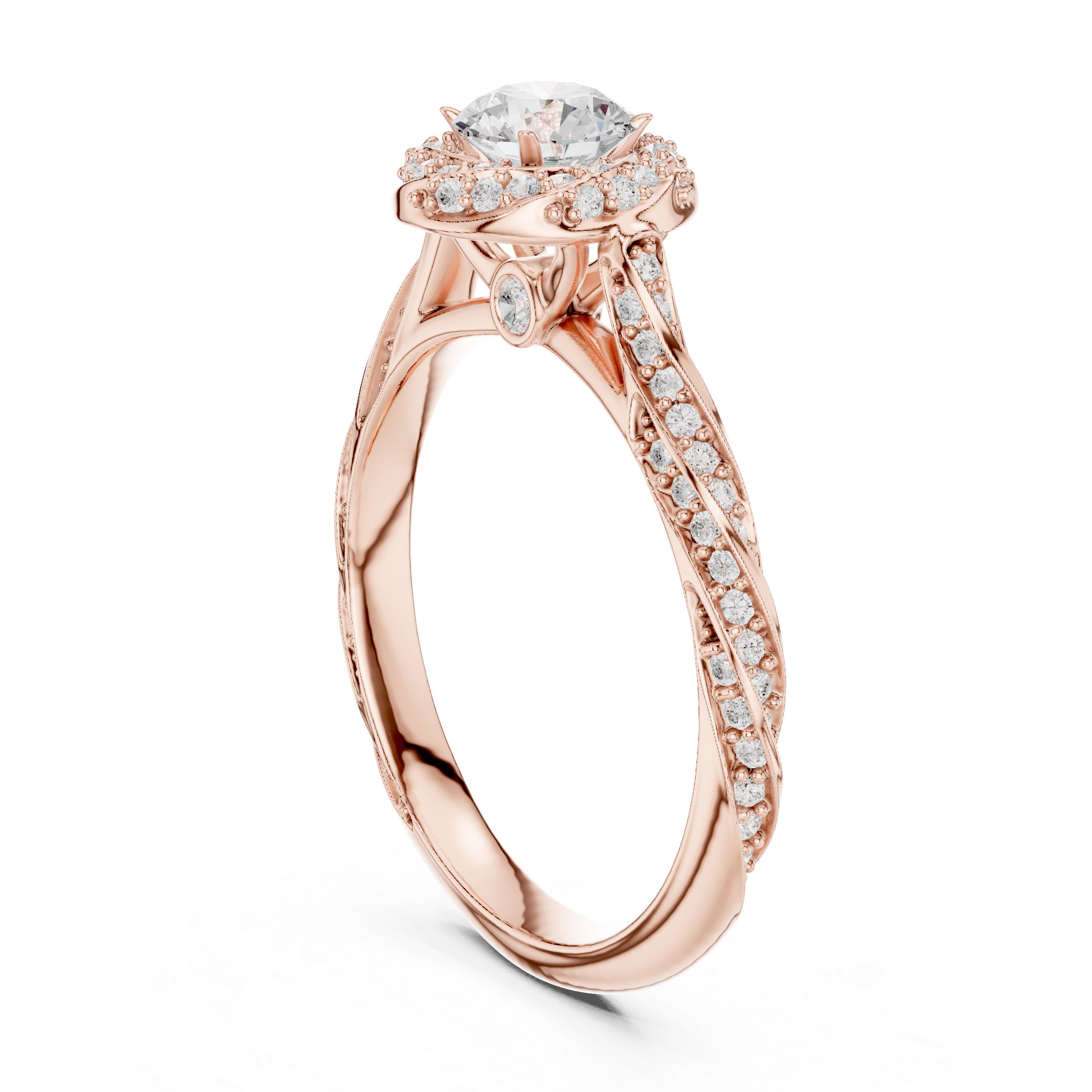 Wild Rose Lab grown diamond Rings design