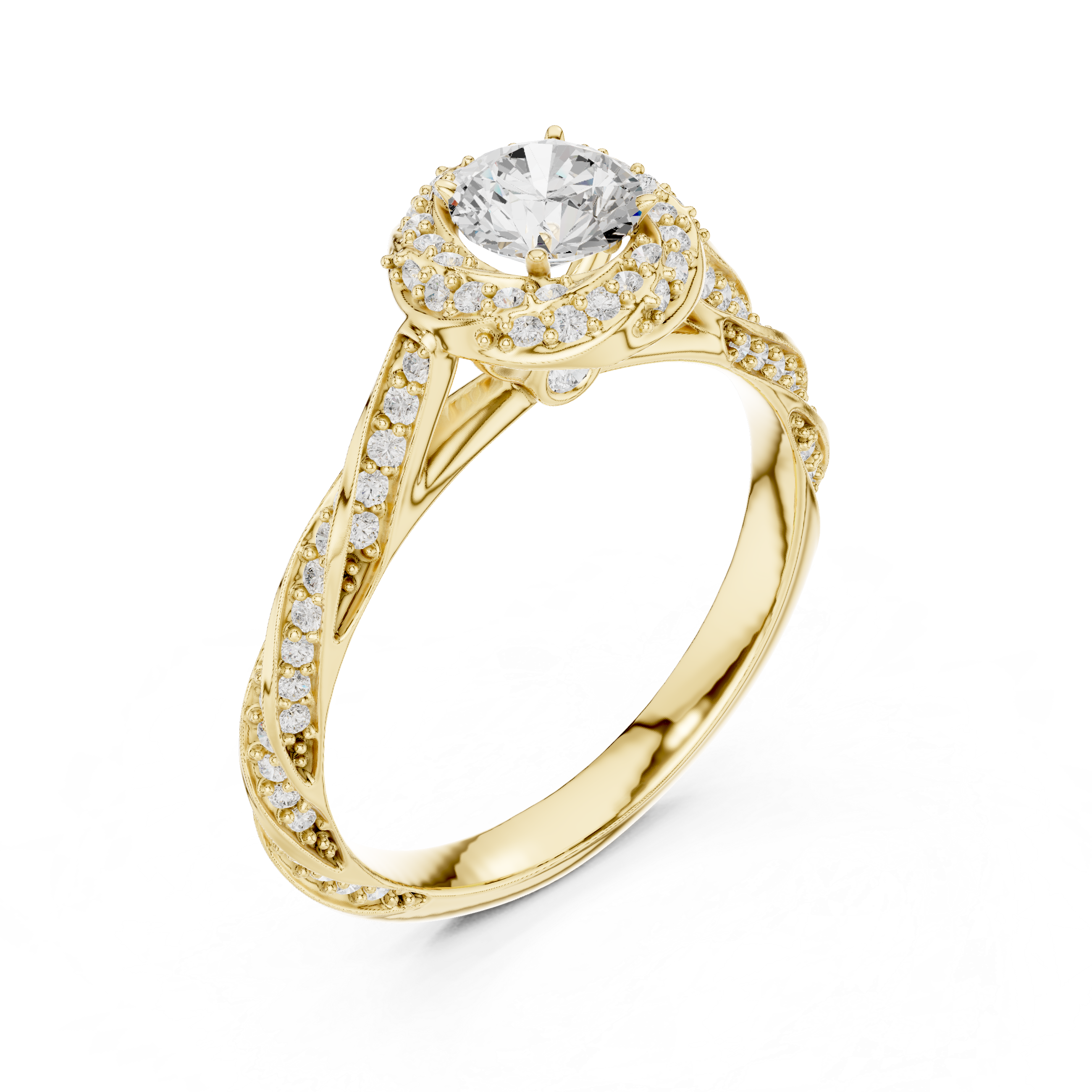 Wild Rose Lab grown diamond Rings design