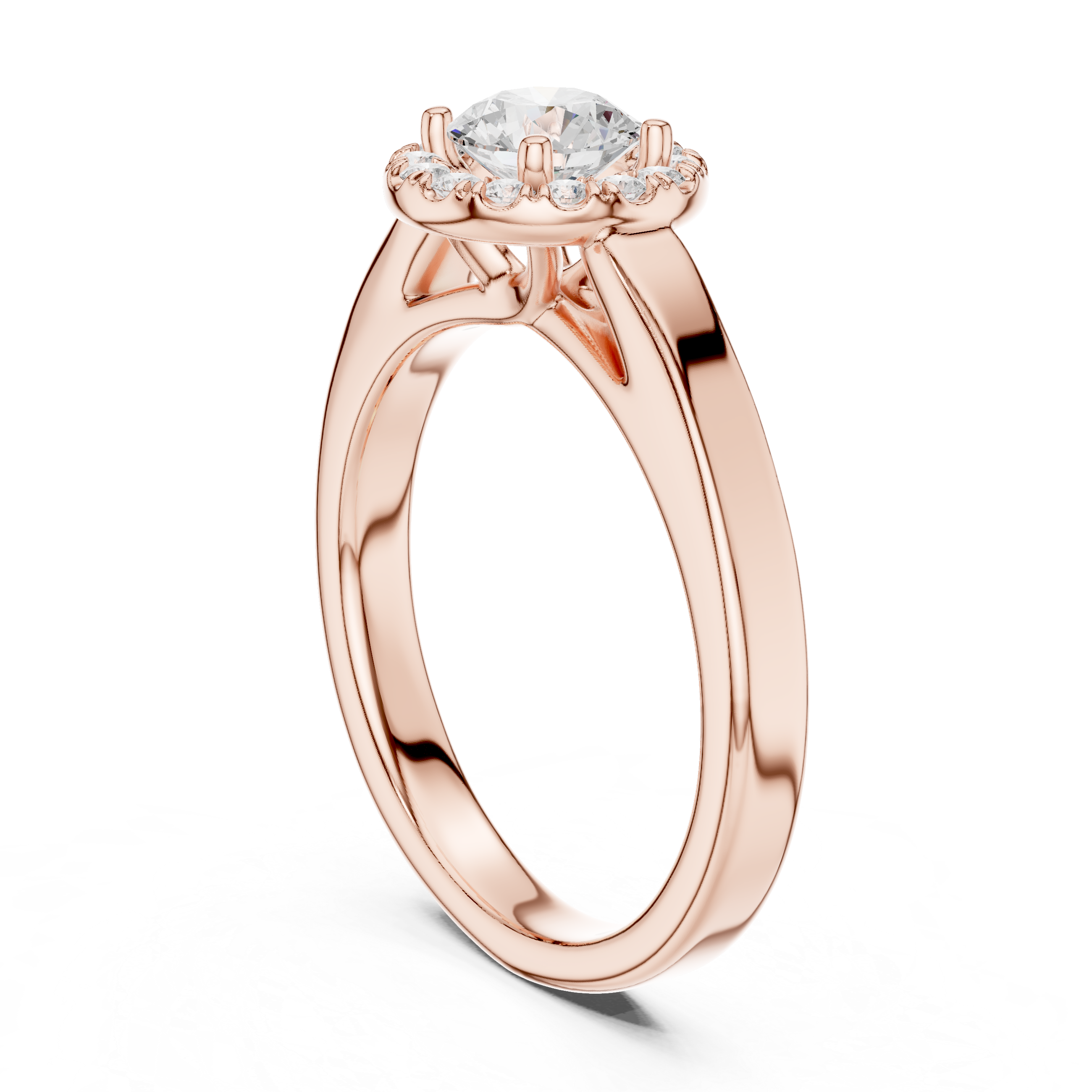 Vivid Color Lab grown diamond Rings design
