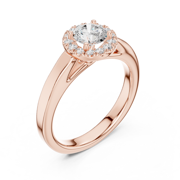 Vivid Color Lab grown diamond Rings design