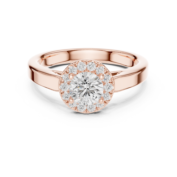 Vivid Color Lab grown diamond Rings design