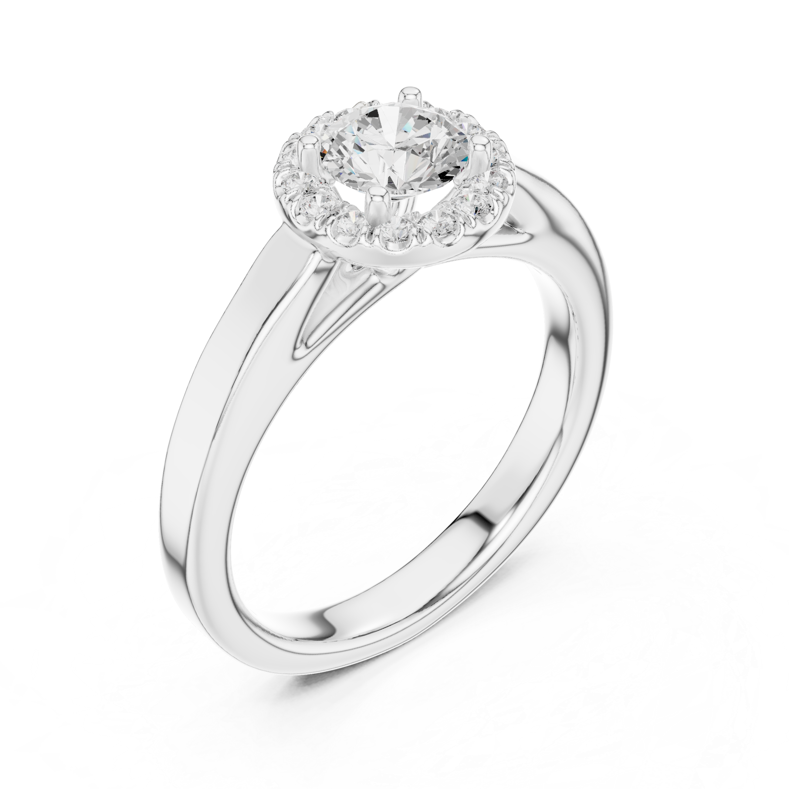 Vivid Color Lab grown diamond Rings design