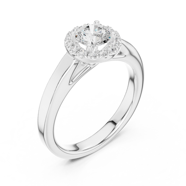 Vivid Color Lab grown diamond Rings design