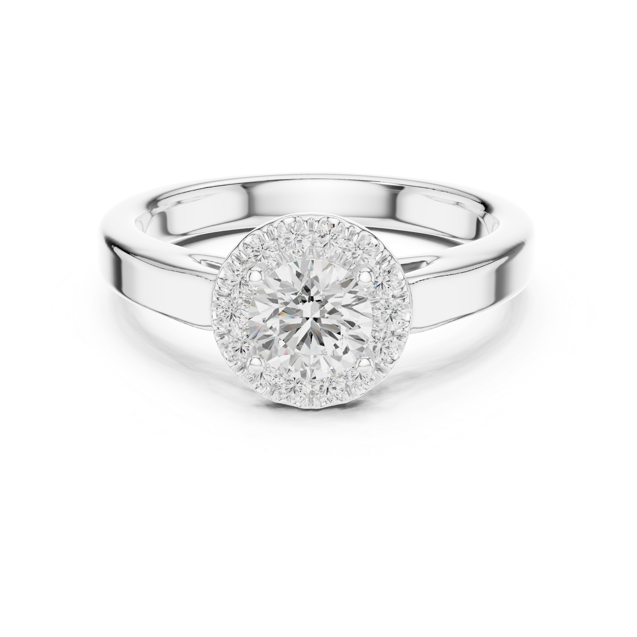 Vivid Color Lab grown diamond Rings design