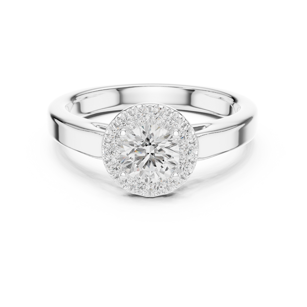 Vivid Color Lab grown diamond Rings design