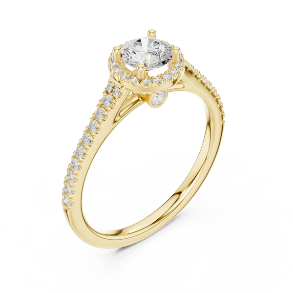 Safe Harbor Lab grown diamond Rings design