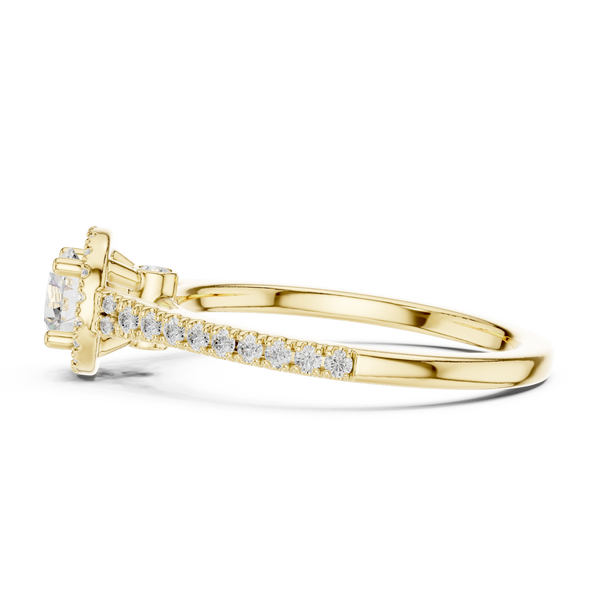 Safe Harbor Lab grown diamond Rings design