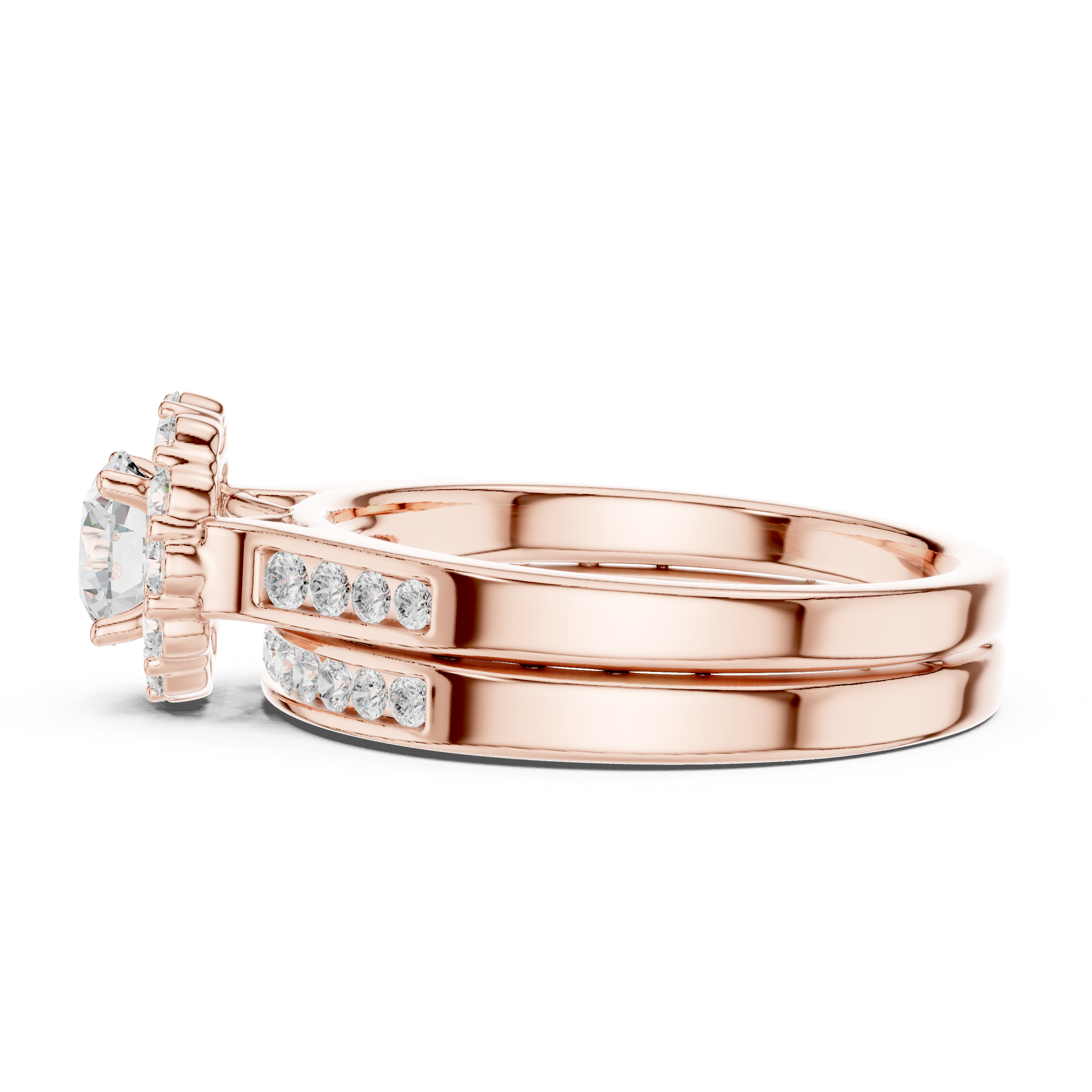 Breezy Dawn Lab grown diamond Rings design