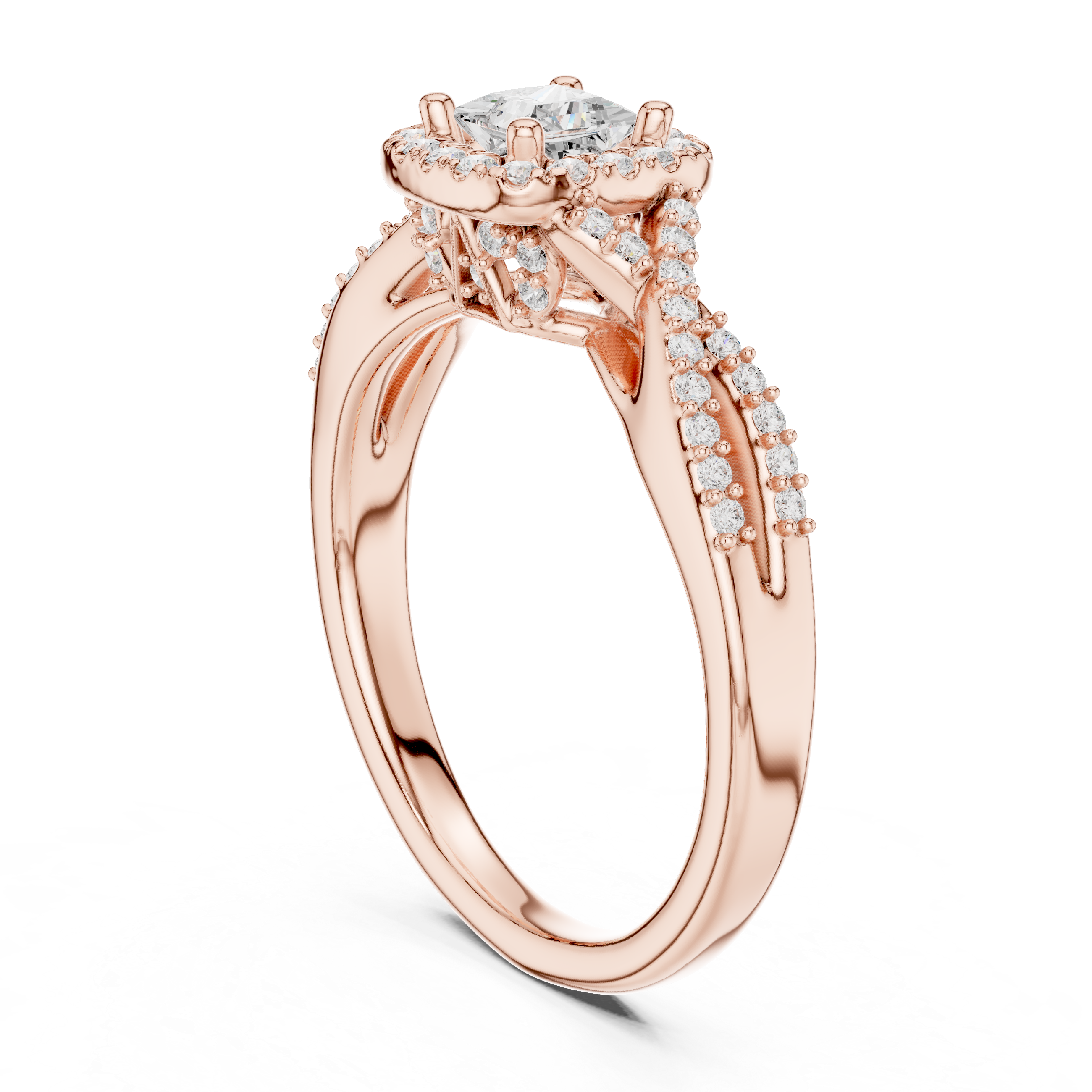 Lunar Phase Lab grown diamond Rings design