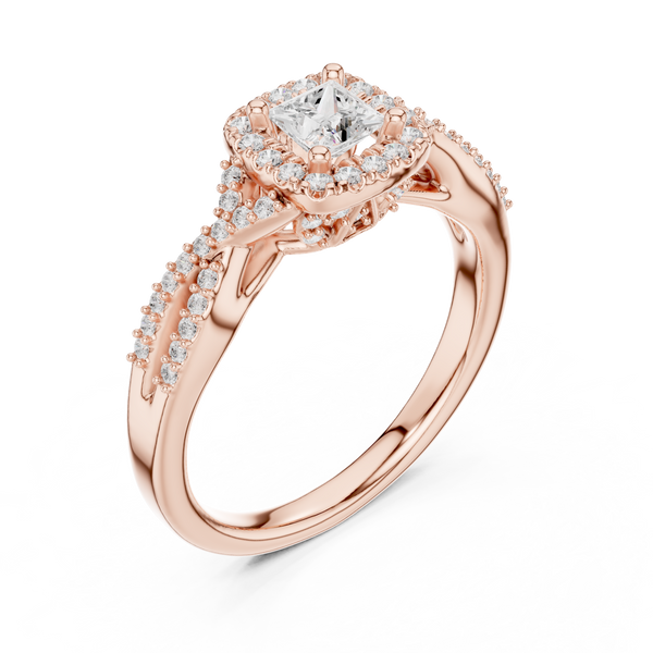 Lunar Phase Lab grown diamond Rings design