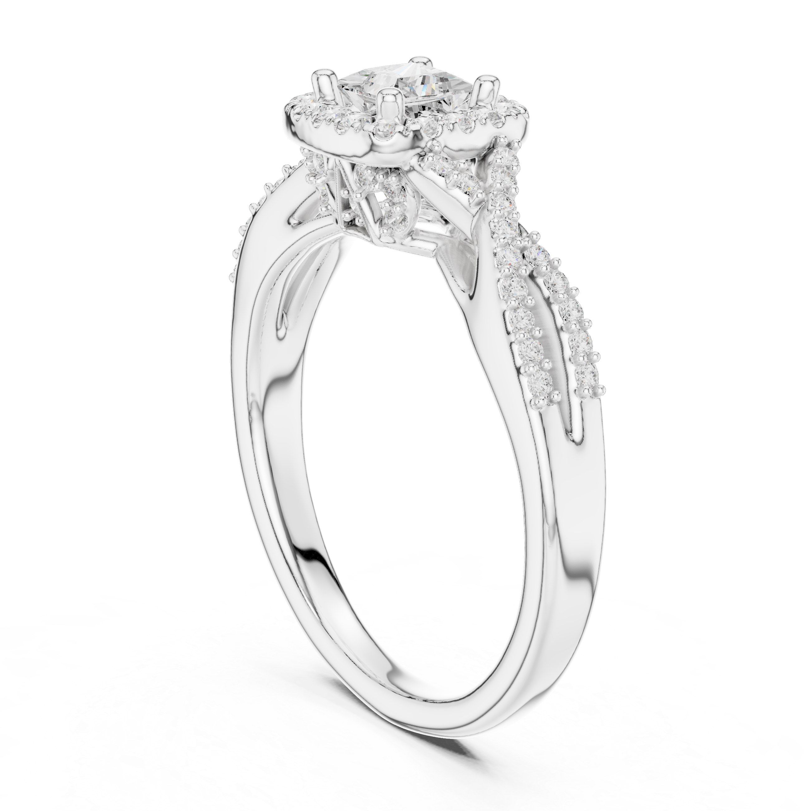 Lunar Phase Lab grown diamond Rings design