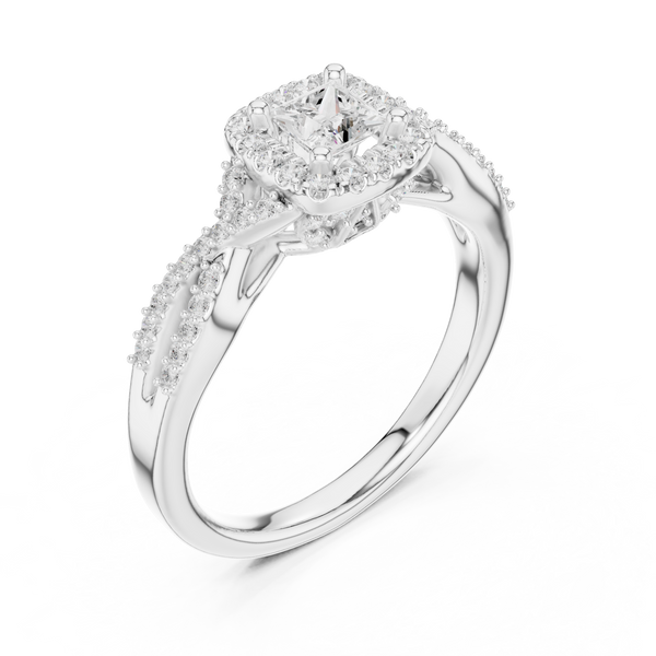Lunar Phase Lab grown diamond Rings design