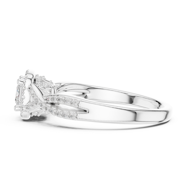 Lunar Phase Lab grown diamond Rings design