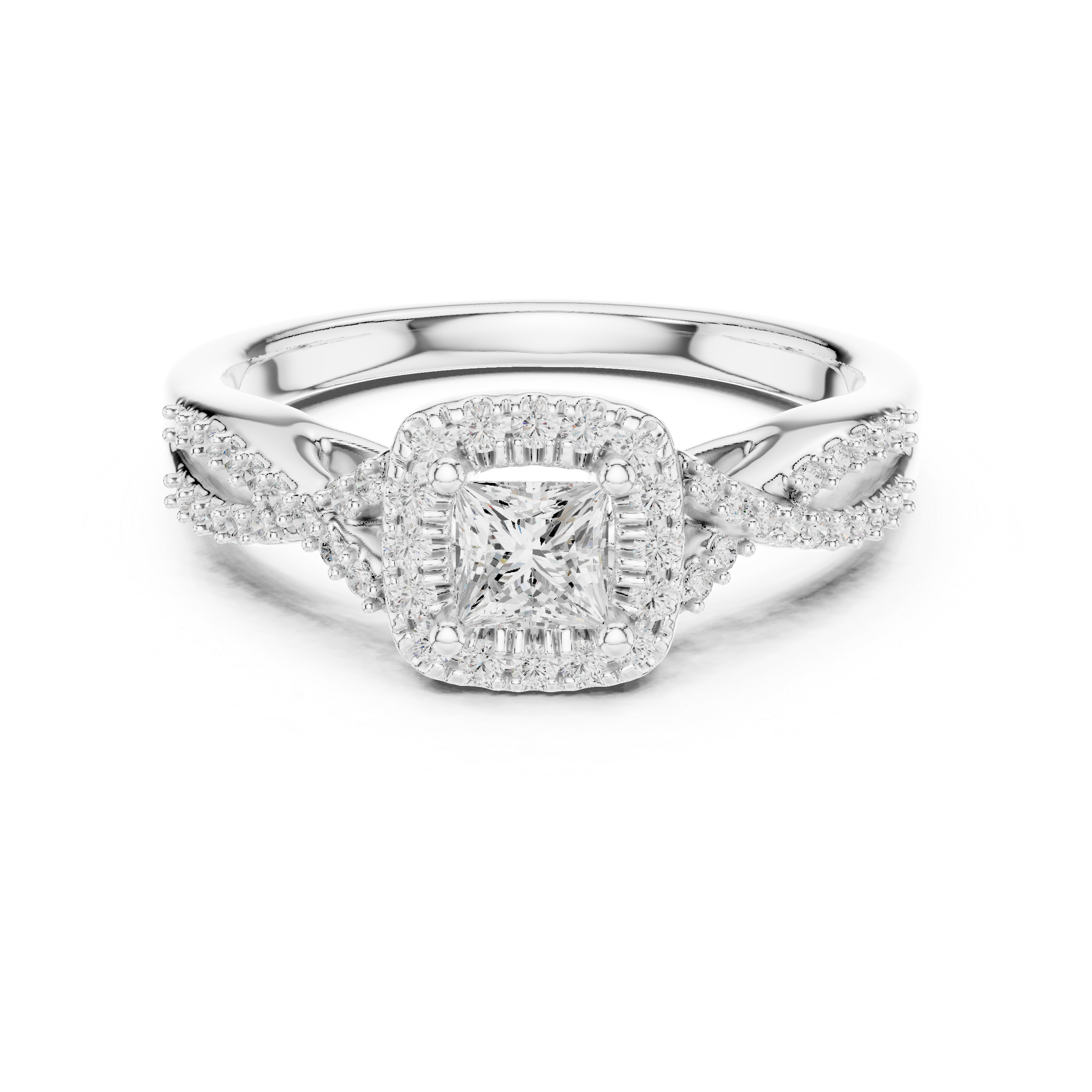 Lunar Phase Lab grown diamond Rings design