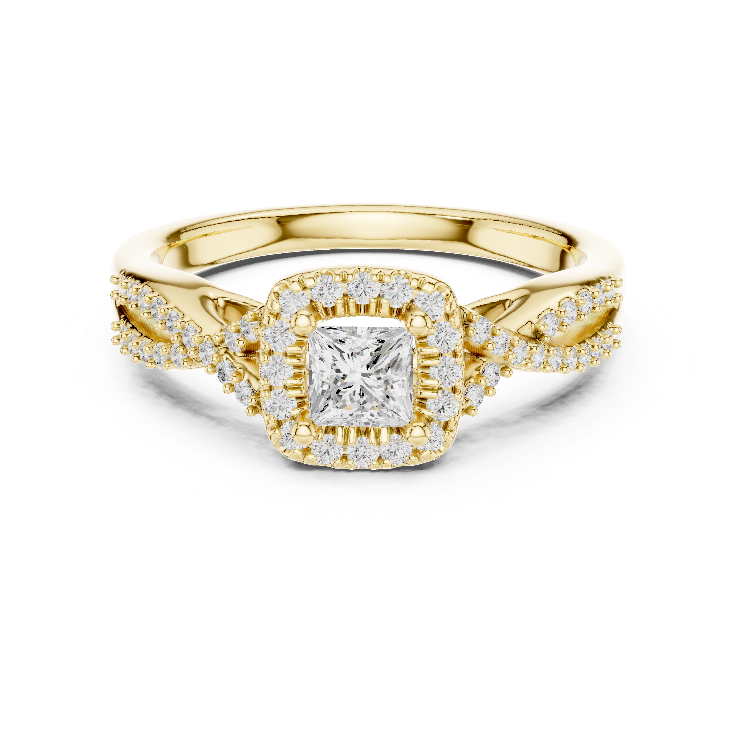 Lunar Phase Lab grown diamond Rings design