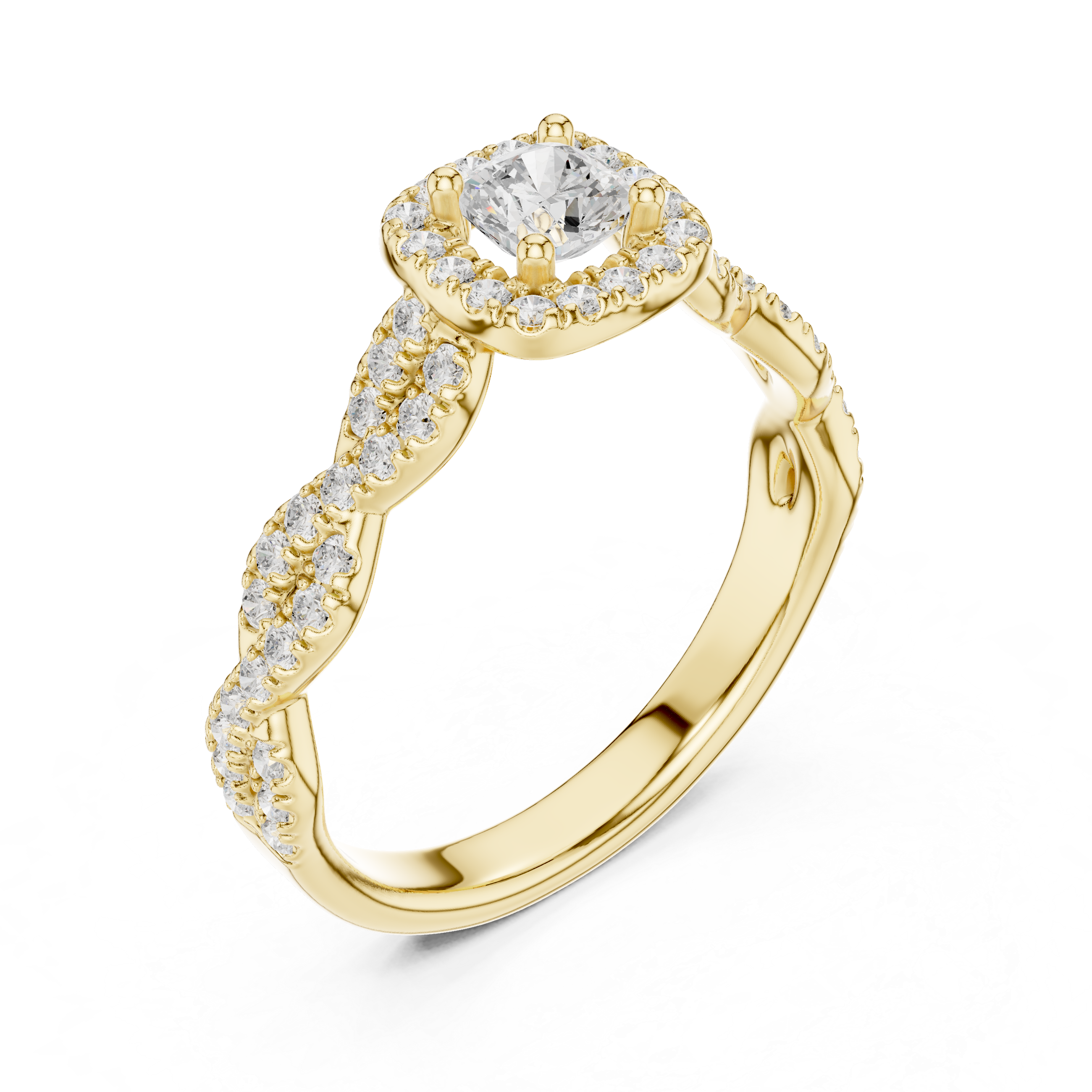 Knightly Vow Lab grown diamond Rings design
