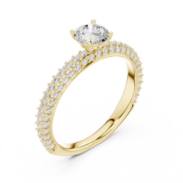 Brisk Walk Lab grown diamond Rings design