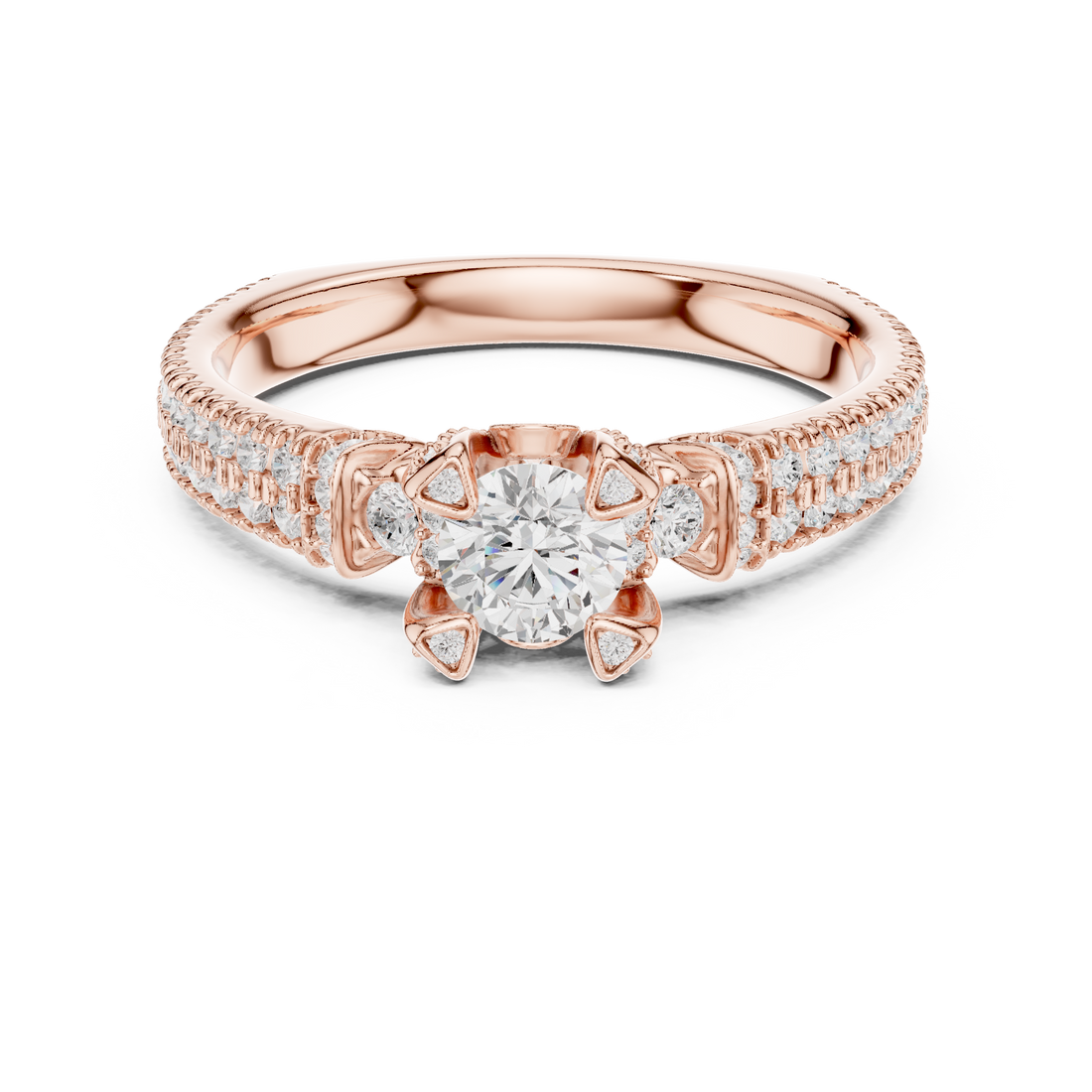 Tender Kiss Lab grown diamond Rings design