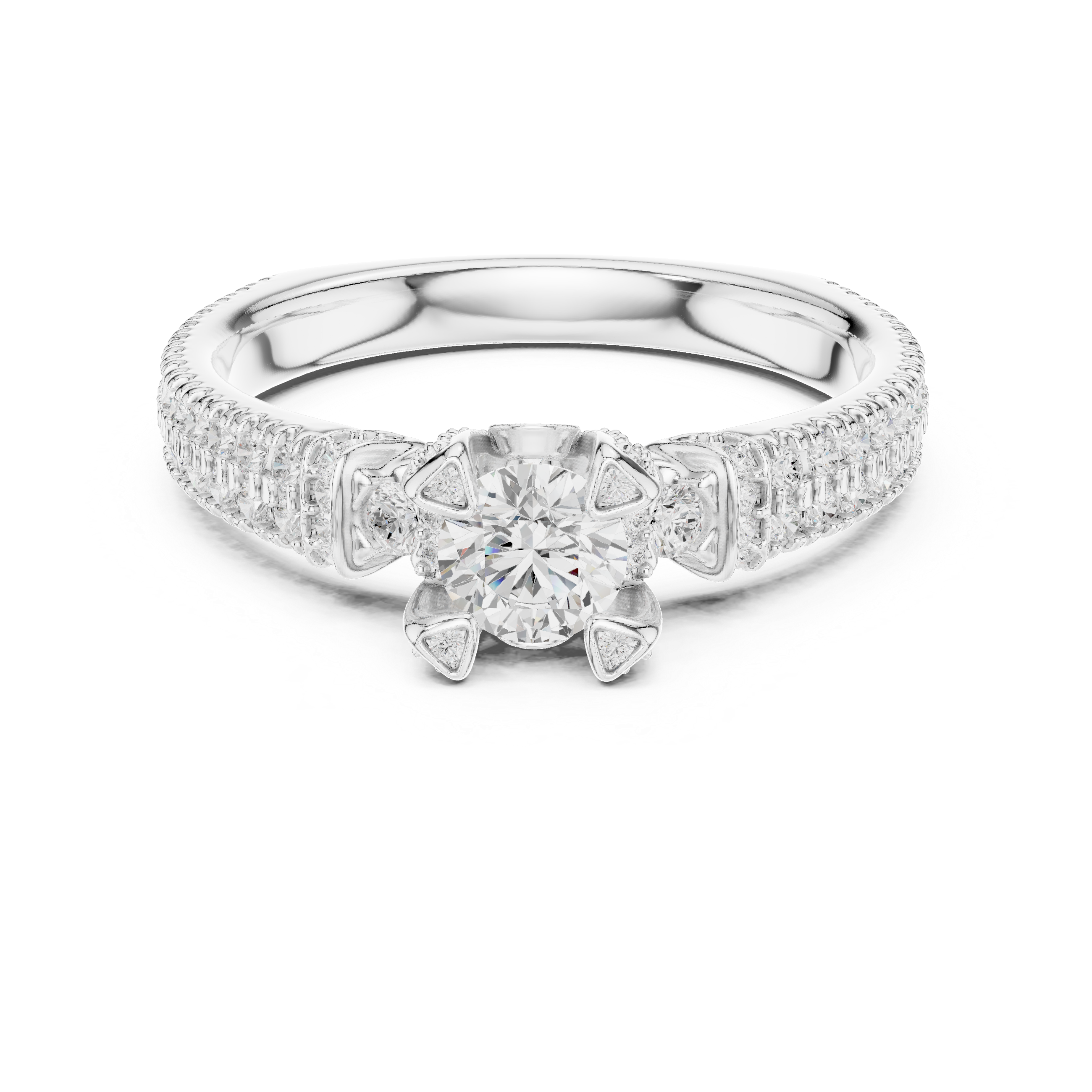 Tender Kiss Lab grown diamond Rings design