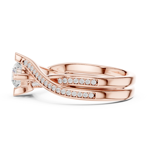 Earthy Tone Lab grown diamond Rings design