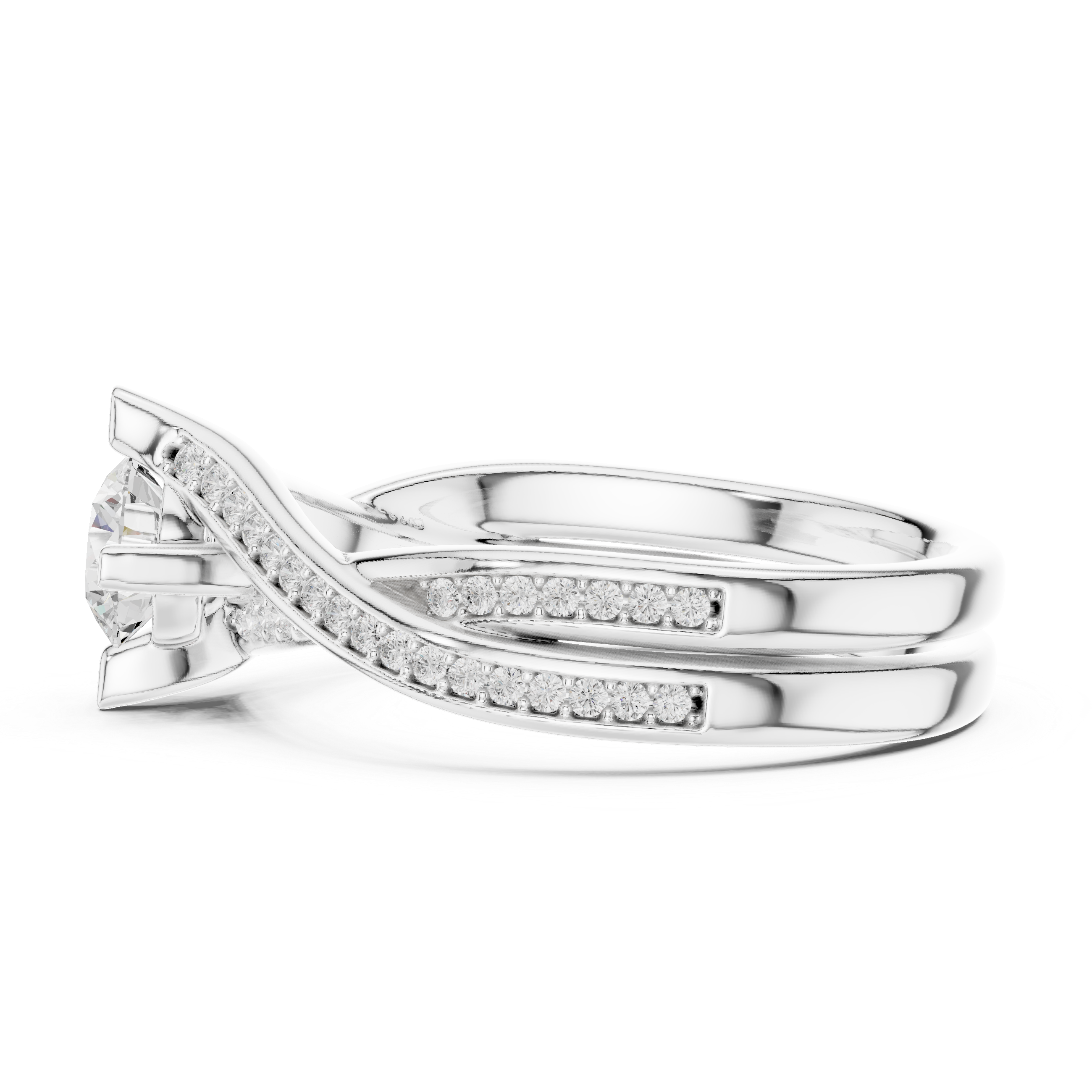 Earthy Tone Lab grown diamond Rings design