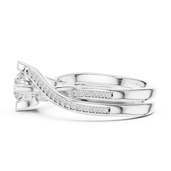 Earthy Tone Lab grown diamond Rings design
