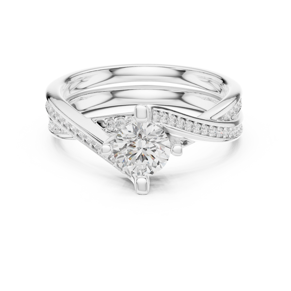 Earthy Tone Lab grown diamond Rings design