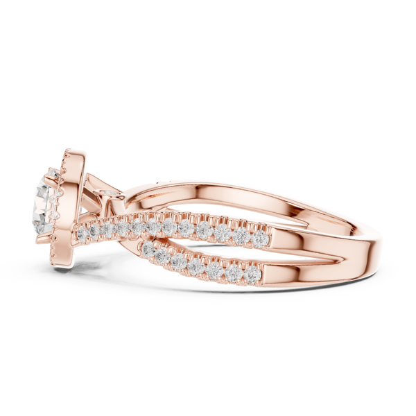 River Flow Lab grown diamond Ring design