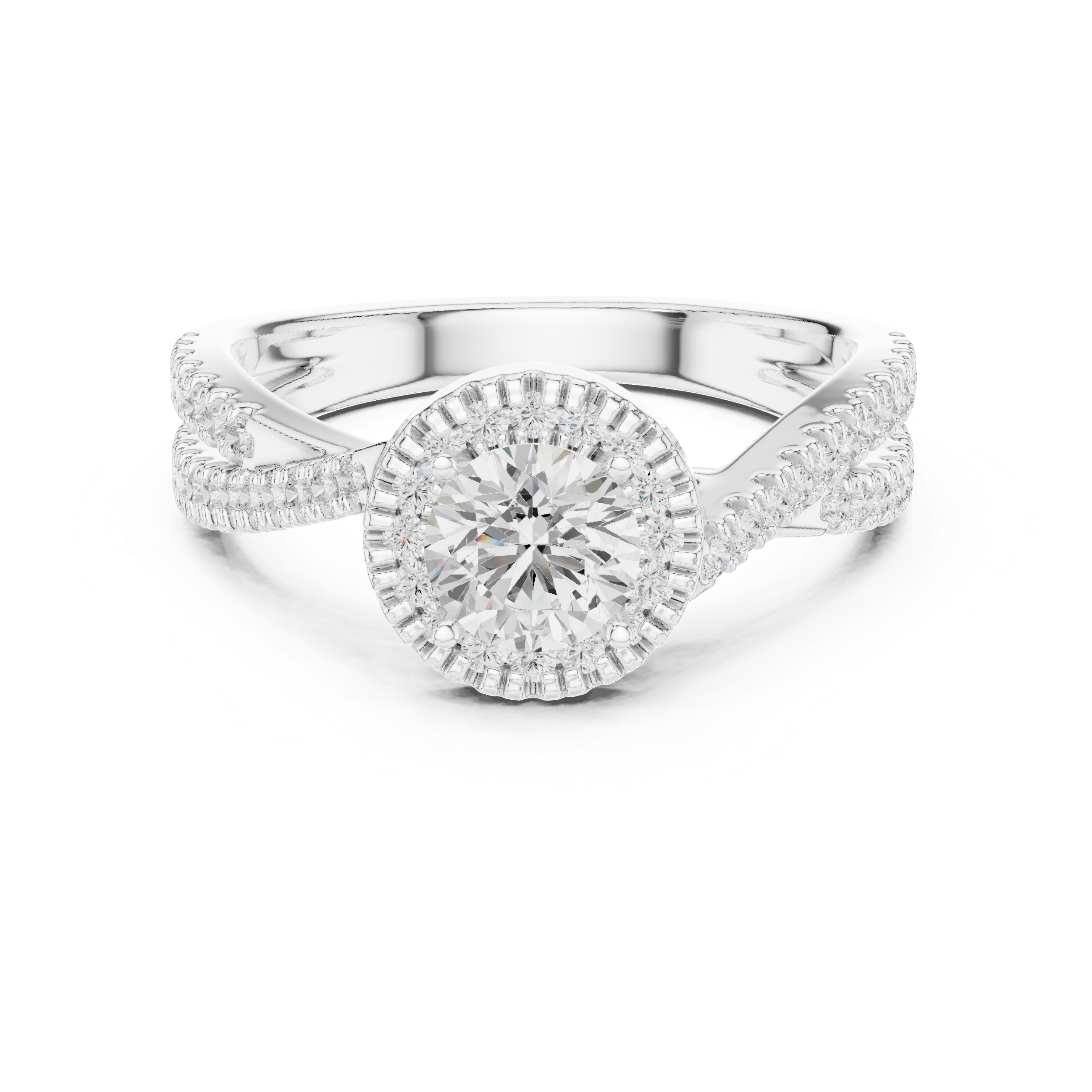 River Flow Lab grown diamond Ring design