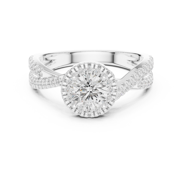 River Flow Lab grown diamond Ring design
