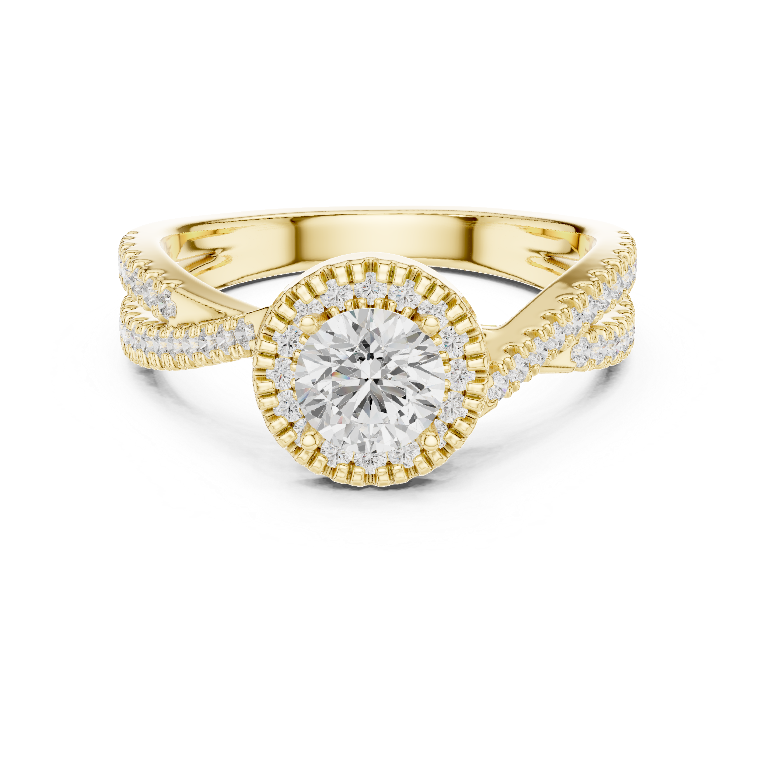 River Flow Lab grown diamond Ring design