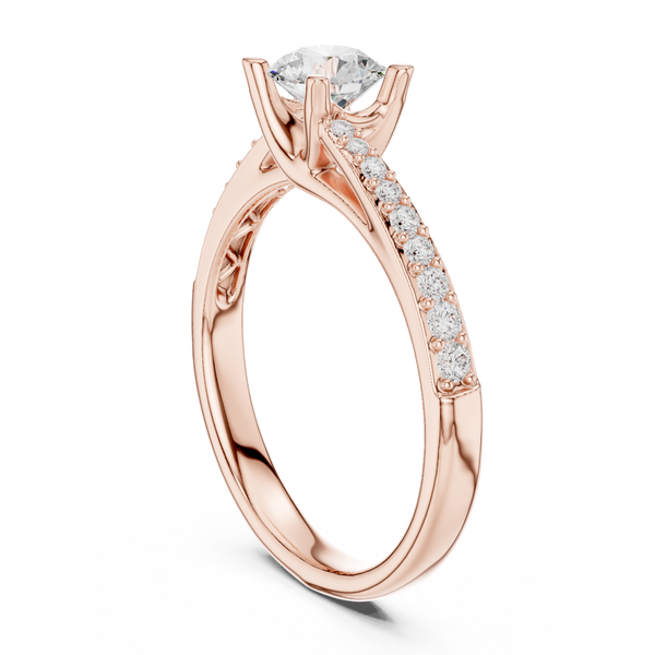 Vast Plain Lab grown diamond Rings design