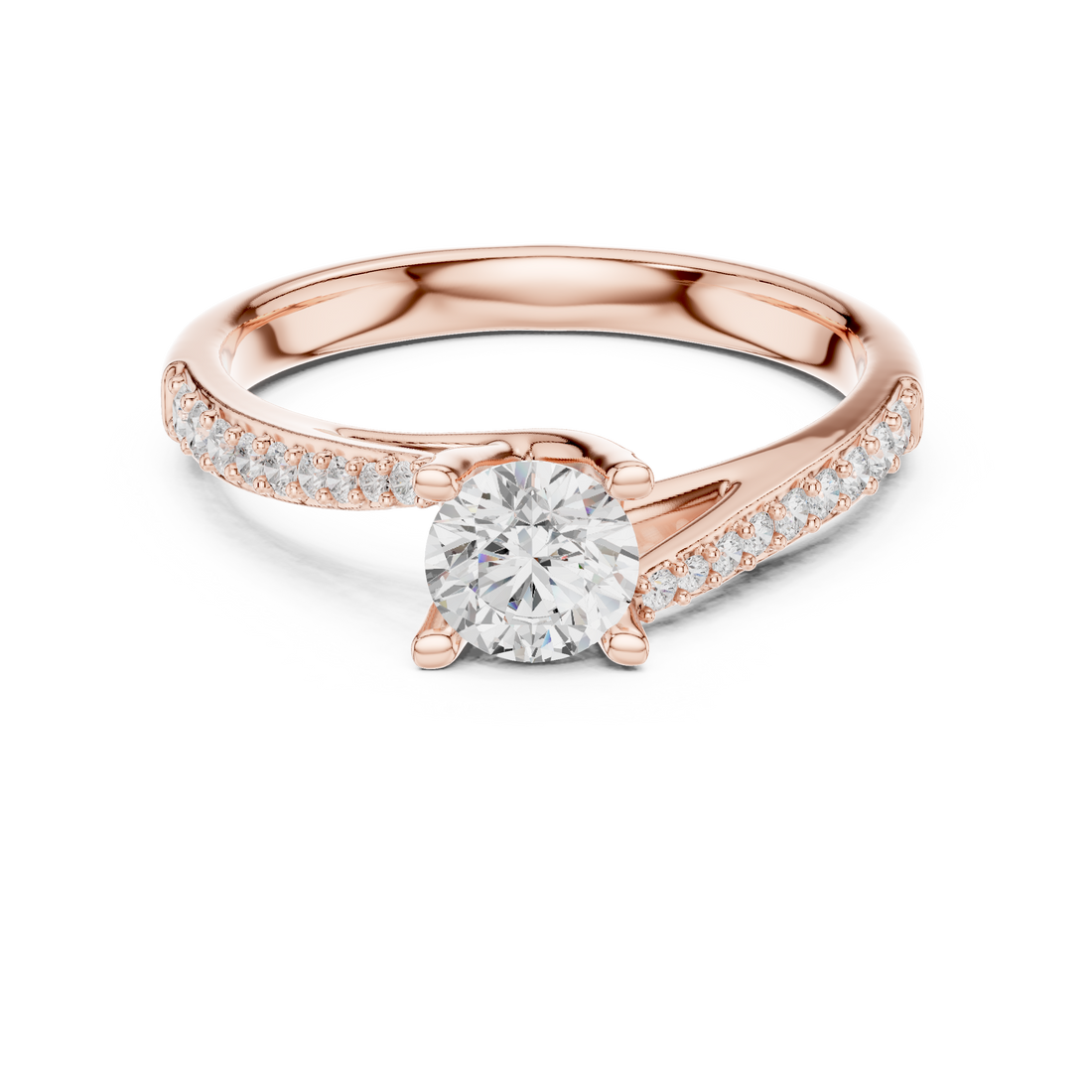 Vast Plain Lab grown diamond Rings design