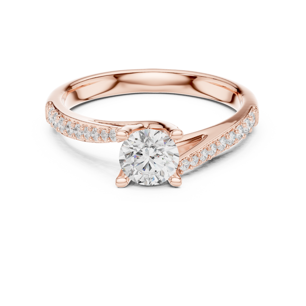 Vast Plain Lab grown diamond Rings design