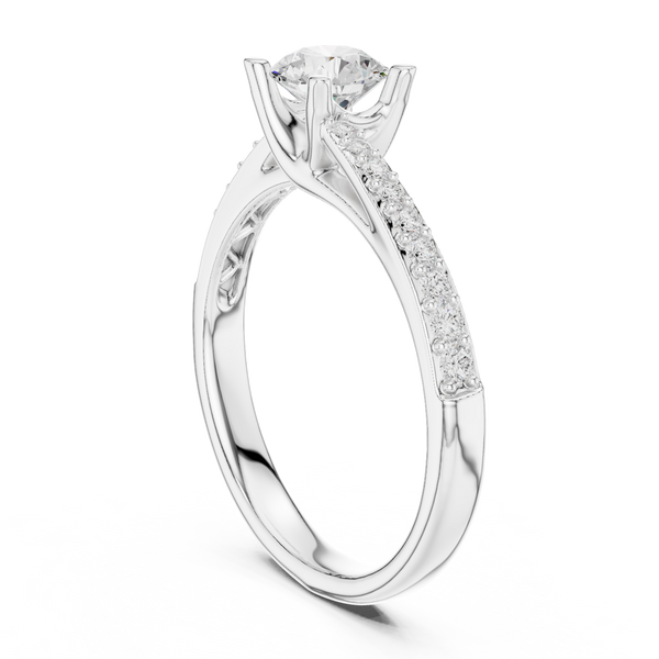 Vast Plain Lab grown diamond Rings design