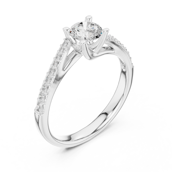 Vast Plain Lab grown diamond Rings design